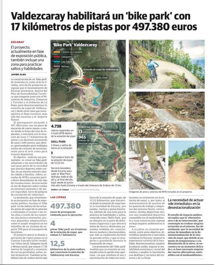 Apartamento Parque Europa Ezcaray Kültér fotó